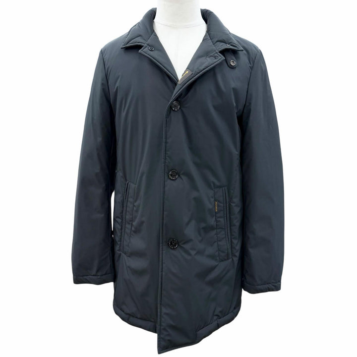 Excellent MOORER down coat LASSEN-STP black polyester mens 48