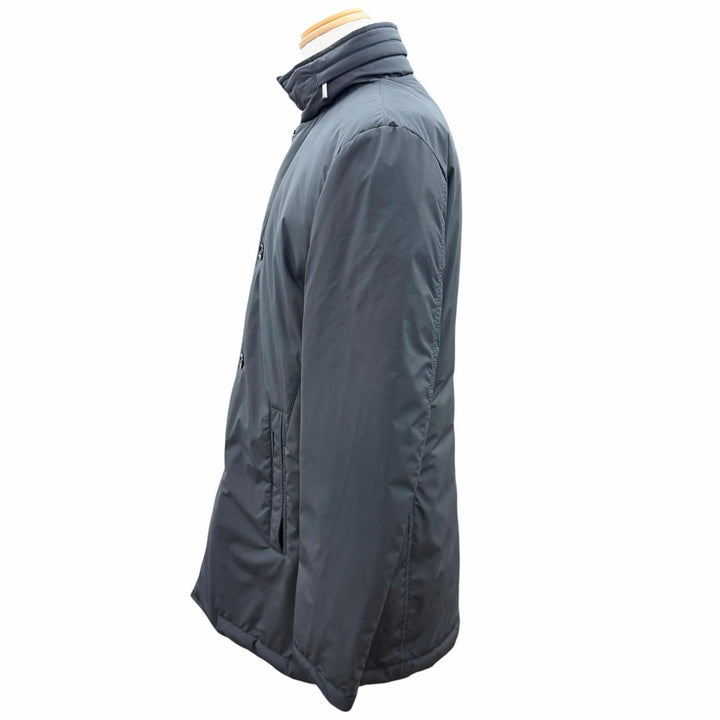 Excellent MOORER down coat LASSEN-STP black polyester mens 48