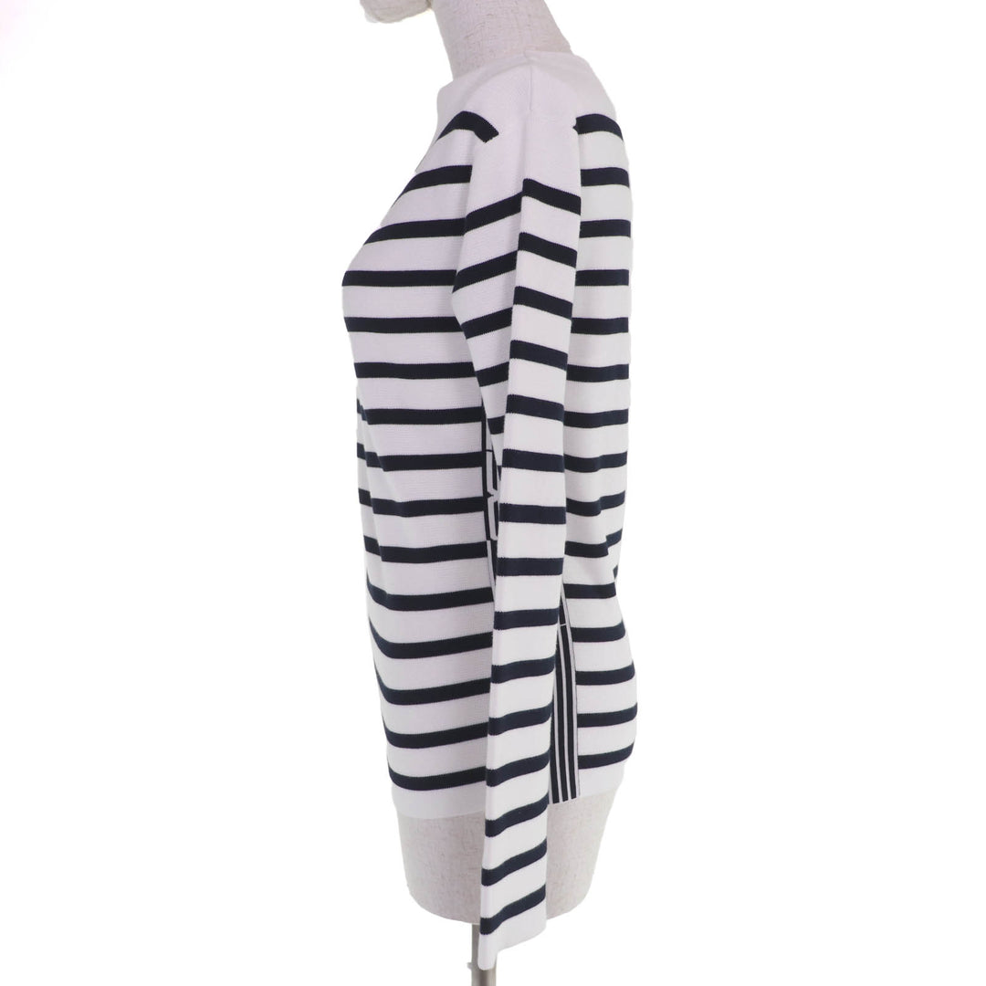 Excellent Christian Dior knit Mariniere Border Pattern 38 524S01A7019