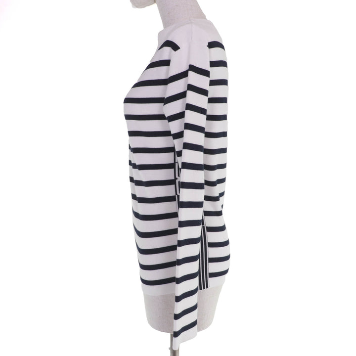 Excellent Christian Dior knit Mariniere Border Pattern 38 524S01A7019