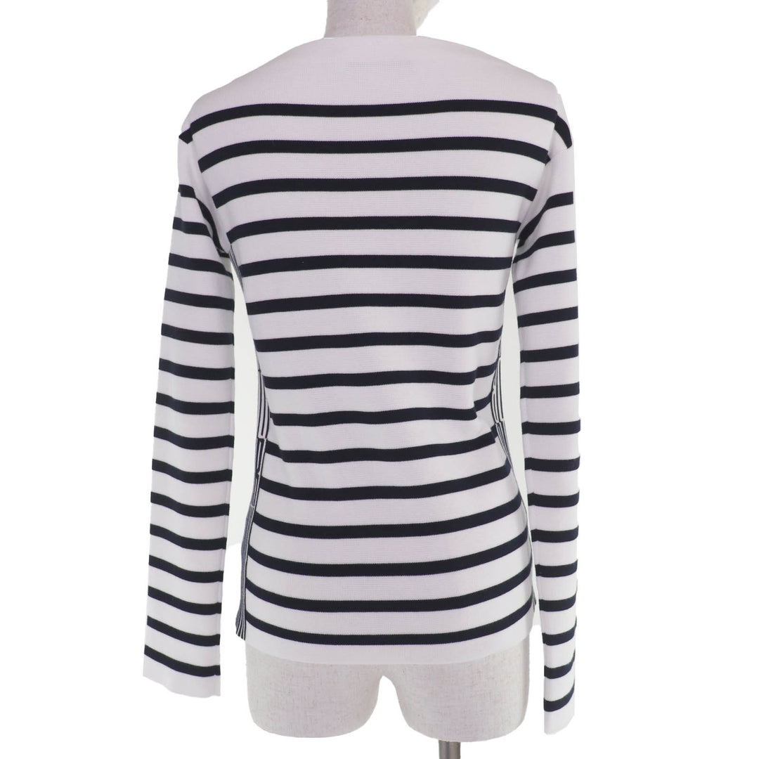 Excellent Christian Dior knit Mariniere Border Pattern 38 524S01A7019