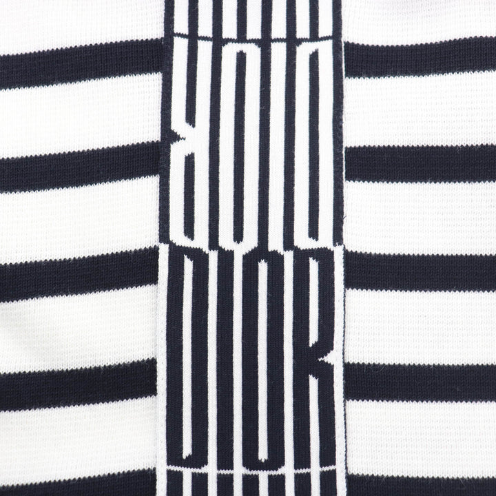 Excellent Christian Dior knit Mariniere Border Pattern 38 524S01A7019