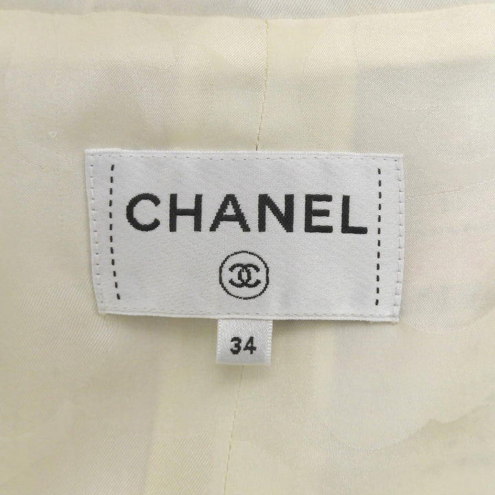 Excellent CHANEL skirt Asymmetrical COCO Mark button Women 34 P77214V68556