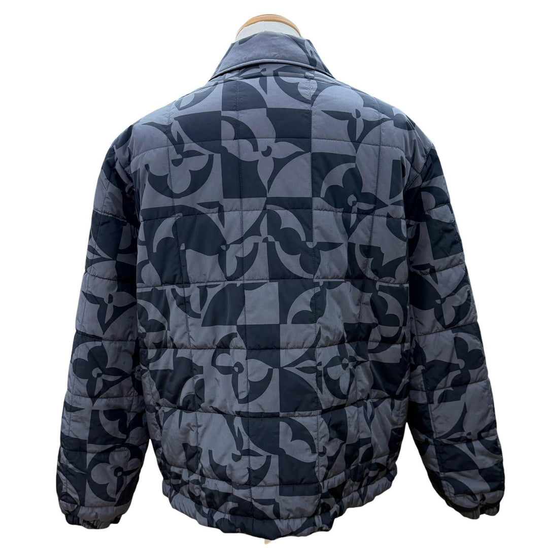 Pristine LOUIS VUITTON Jacket gray Nylon mens 50 HMB09E