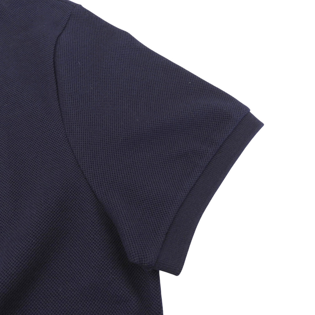 Excellent GUCCI Short sleeve polo shirt Navy cotton mens M 453865