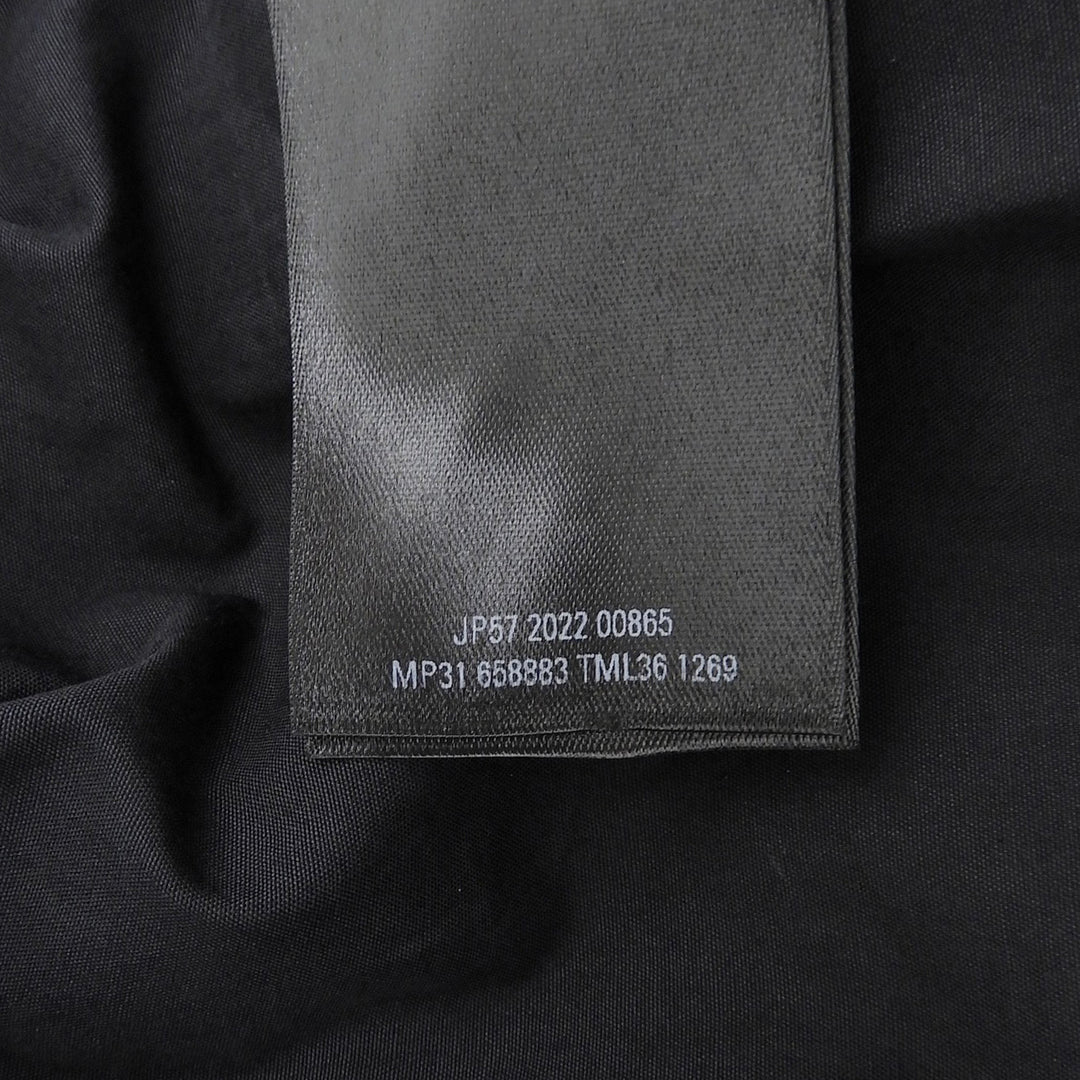 Pristine BALENCIAGA Pants BB Monogram Easy black cotton mens 46 658883