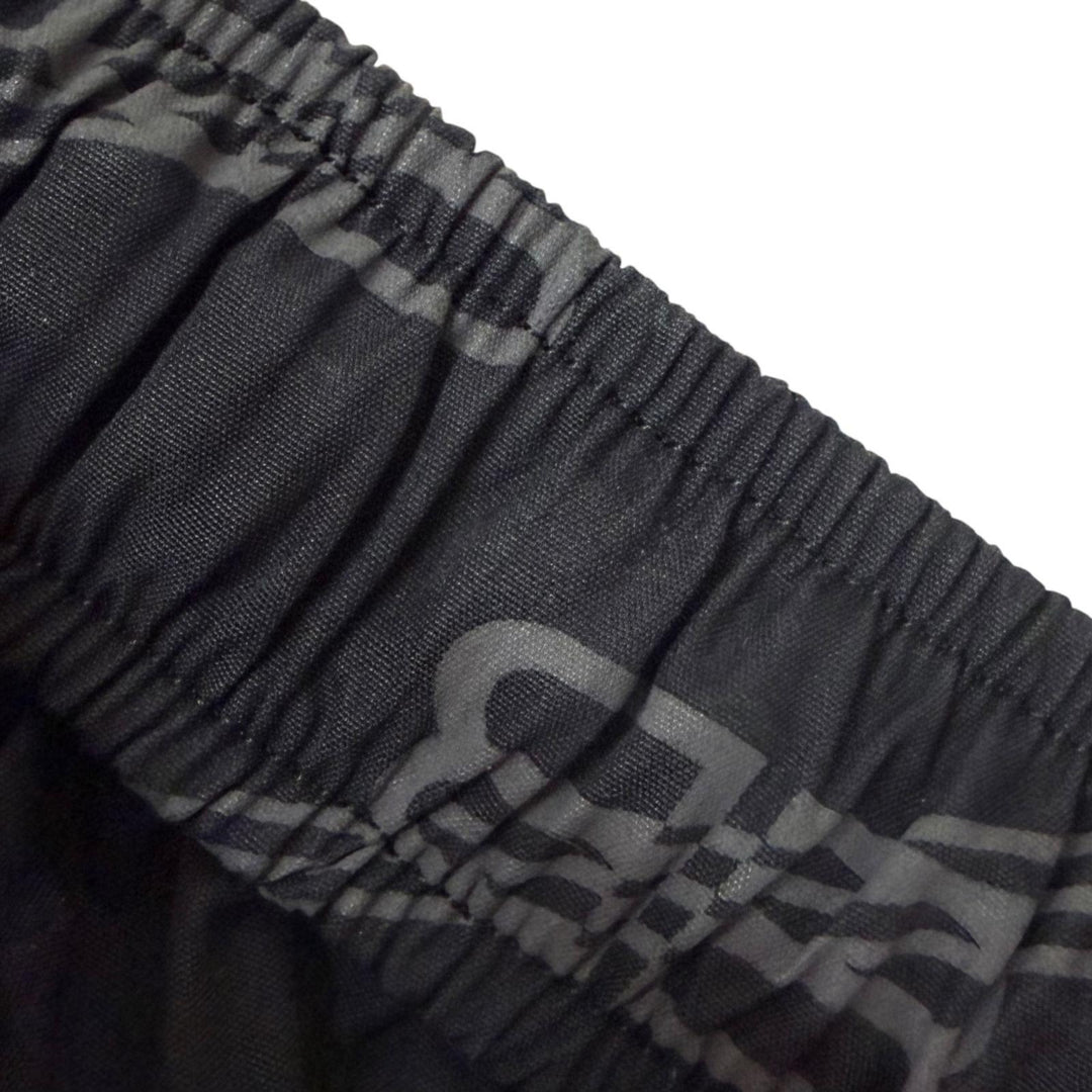 Pristine BALENCIAGA Pants BB Monogram Easy black cotton mens 46 658883