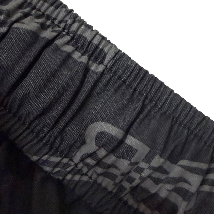 Pristine BALENCIAGA Pants BB Monogram Easy black cotton mens 46 658883