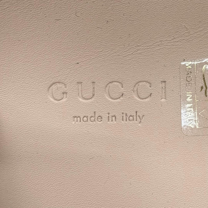 Discounted Excellent GUCCI sneakers Silver leather Women 36