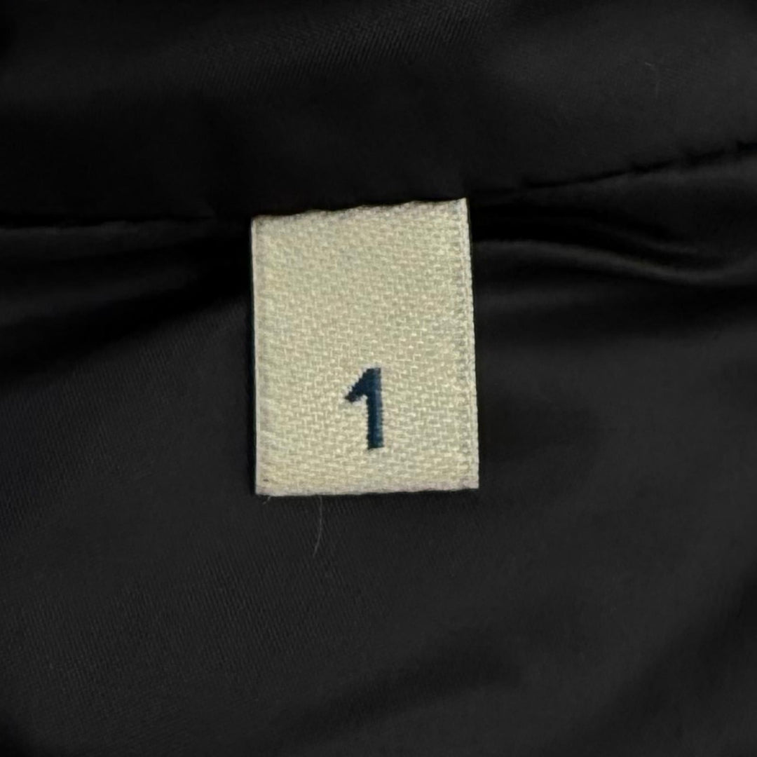 Excellent MONCLER down coat ACANTHUS 3WAY ZIP UP black wool Women 1