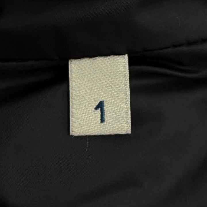 Excellent MONCLER down coat ACANTHUS 3WAY ZIP UP black wool Women 1