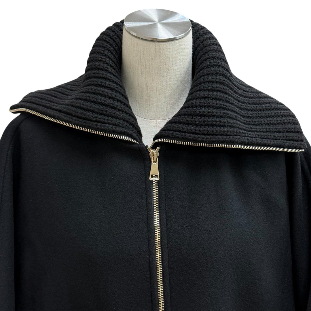 Excellent MONCLER down coat ACANTHUS 3WAY ZIP UP black wool Women 1