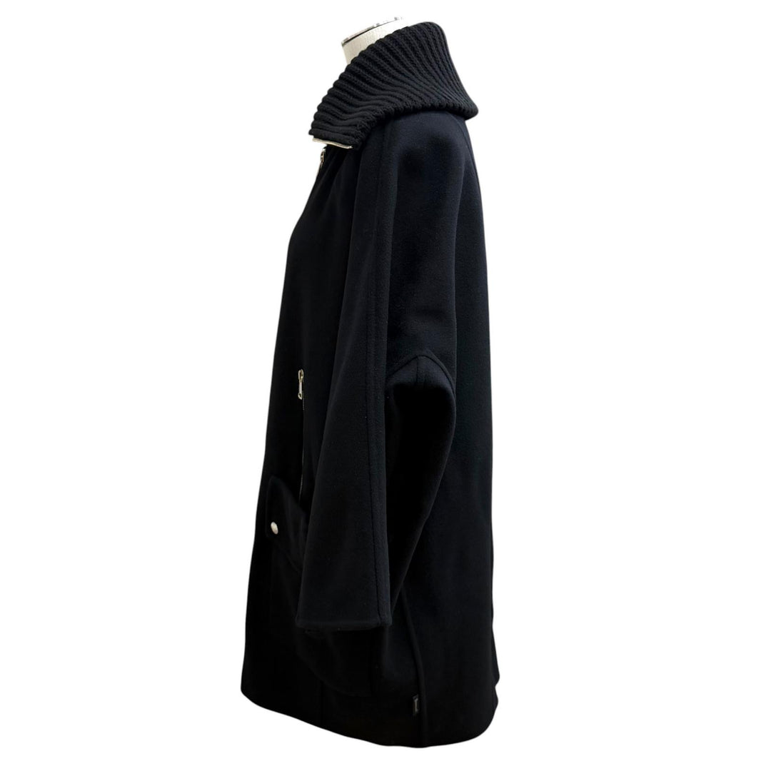 Excellent MONCLER down coat ACANTHUS 3WAY ZIP UP black wool Women 1