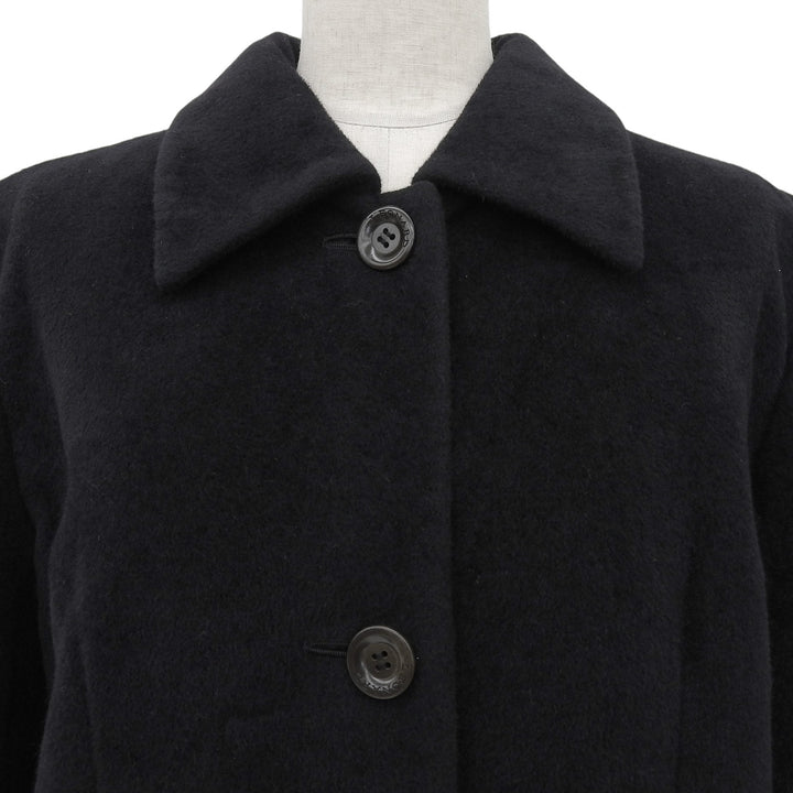 Excellent LEONARD FASHION coat Logo button black Angola Women 42