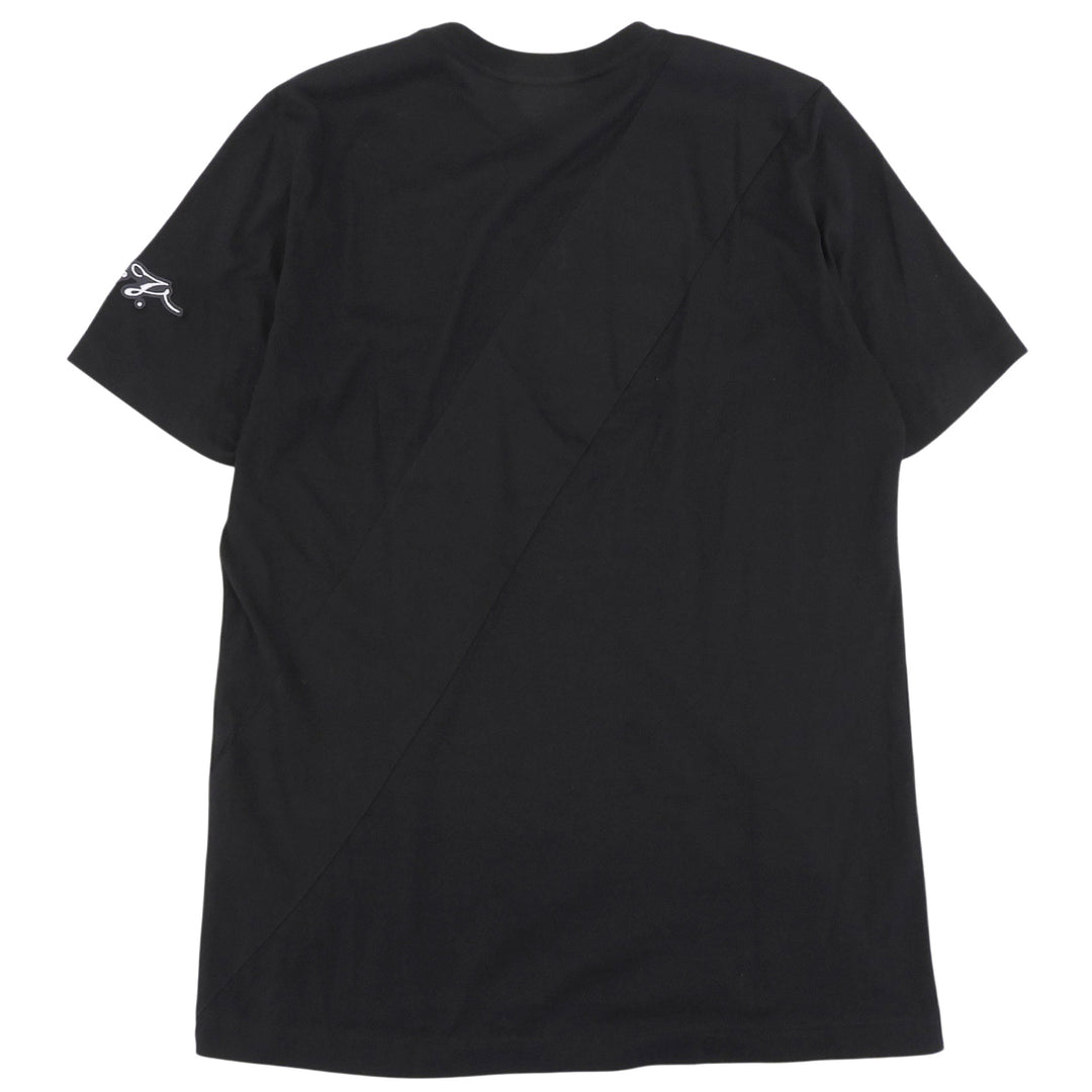 Excellent LOUIS VUITTON Short sleeve T-shirt black cotton mens XL