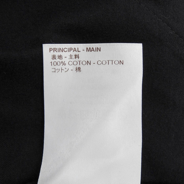 Excellent LOUIS VUITTON Short sleeve T-shirt black cotton mens XL
