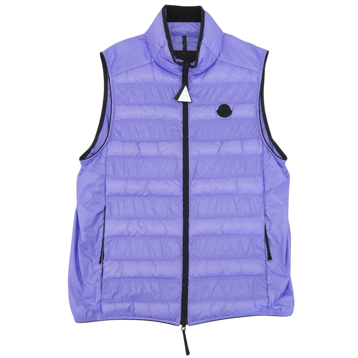 Excellent MONCLER Down vest LAUTARET Light purple Nylon mens 3