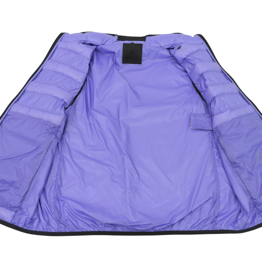 Excellent MONCLER Down vest LAUTARET Light purple Nylon mens 3