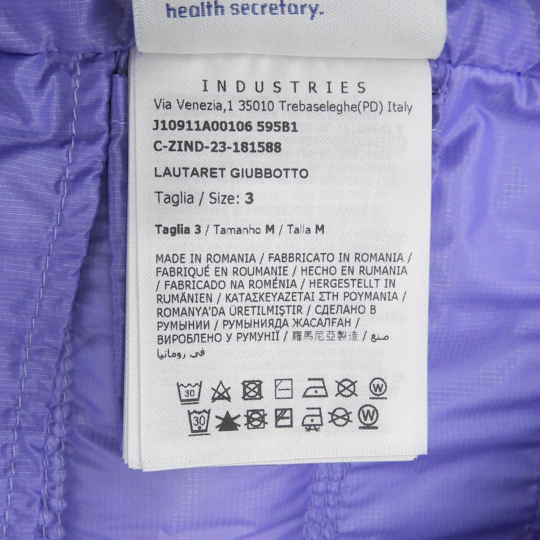 Excellent MONCLER Down vest LAUTARET Light purple Nylon mens 3