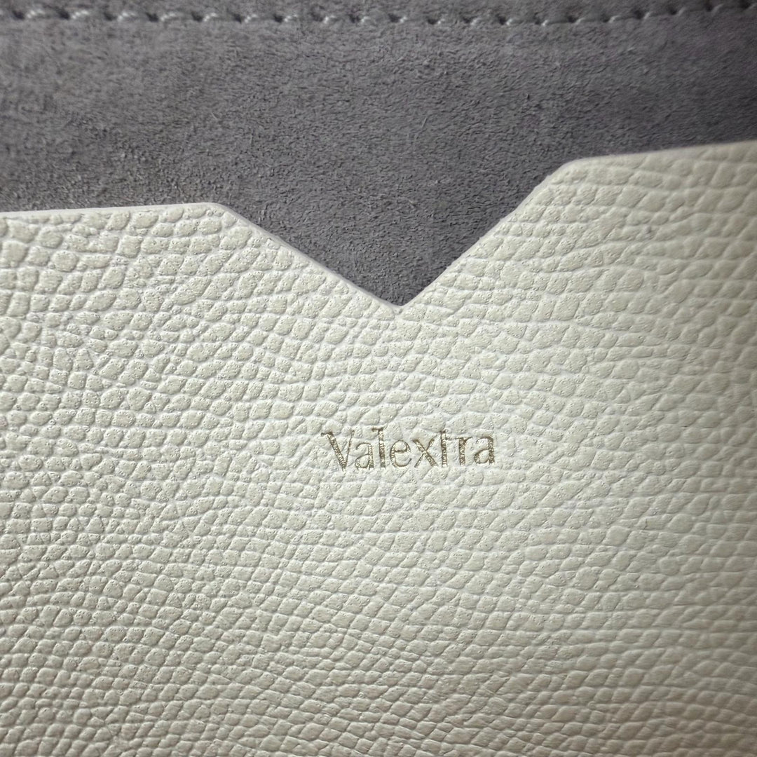 Discounted Great Valextra Handbag FLUTE 2WAY Shoulder Bag Ivory leather Women