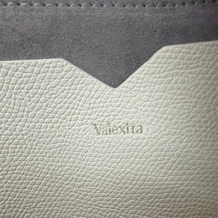 Discounted Great Valextra Handbag FLUTE 2WAY Shoulder Bag Ivory leather Women