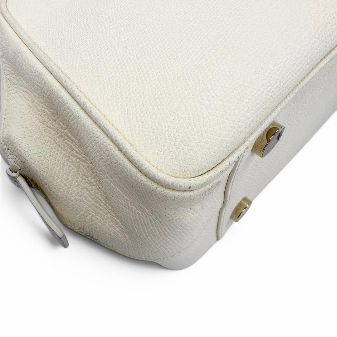Discounted Great Valextra Handbag FLUTE 2WAY Shoulder Bag Ivory leather Women