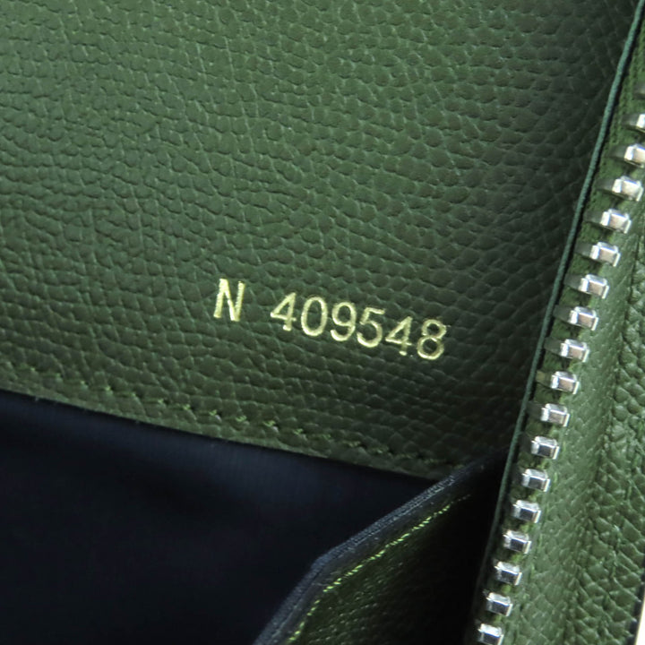 Great Valextra Briefcase Slim Portfolio Business bag khaki leather mens