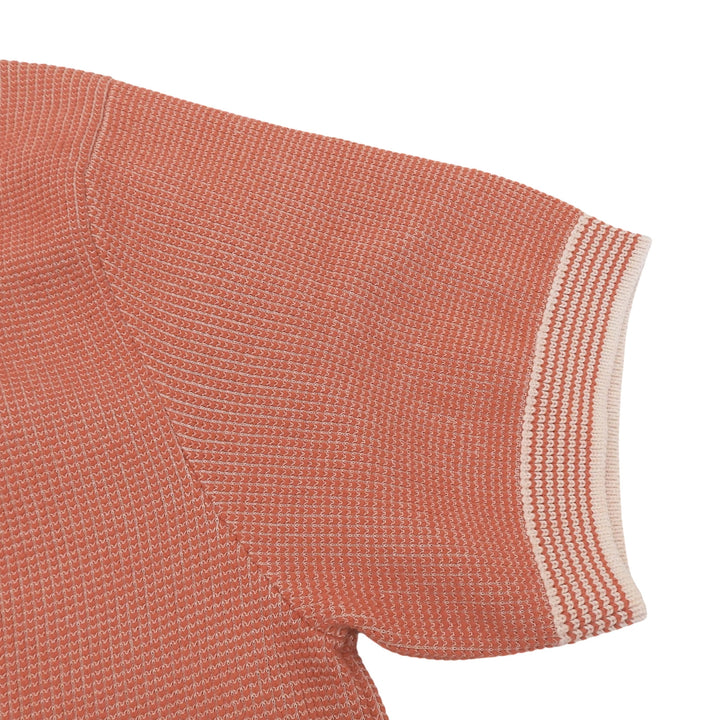 Excellent DIOR Short sleeve knit Orange series cotton mens XL 393M653AT563