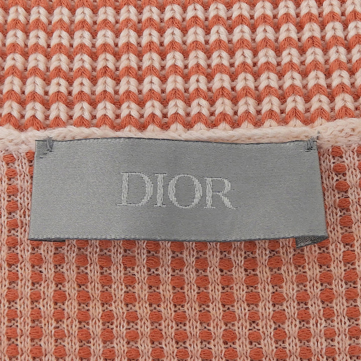 Excellent DIOR Short sleeve knit Orange series cotton mens XL 393M653AT563