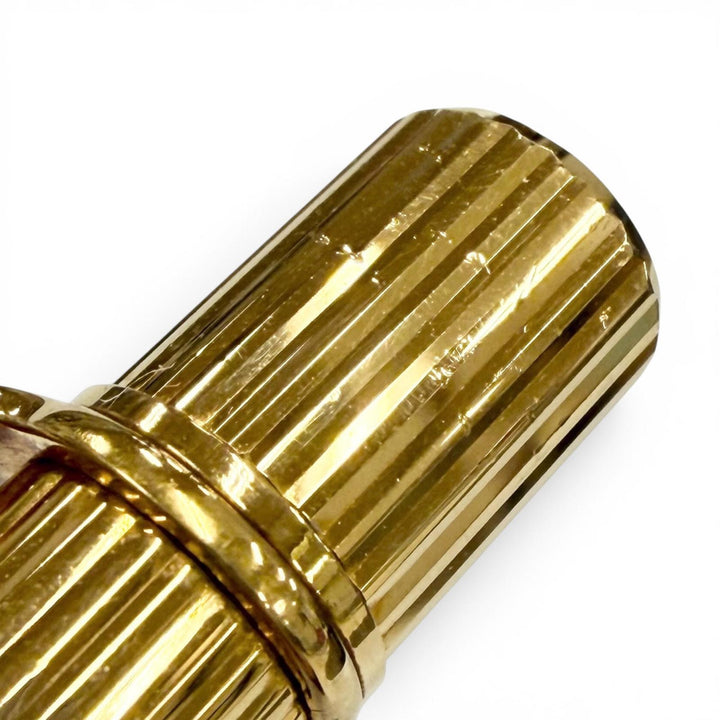 Very Good Cartier Ballpoint pen Must de Cartier Twist-type blue ink gold mens
