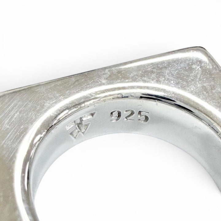 Great TOM WOOD bracelet SQUARE ROPE BRACELET Silver 925