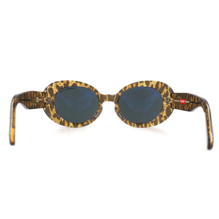 Excellent Supreme Number (N)Ine sunglasses Leopard Pattern Brown mens