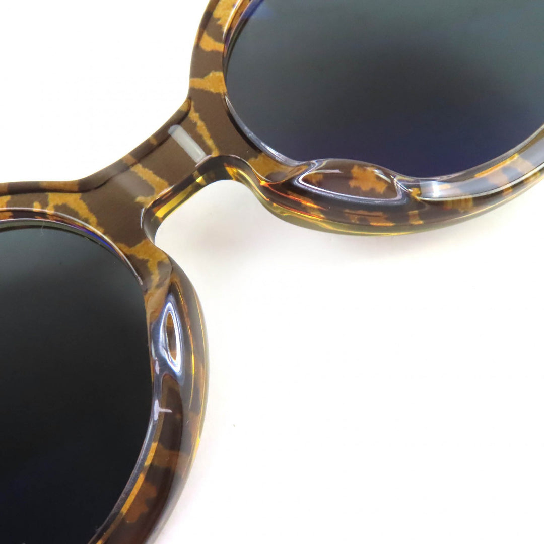 Excellent Supreme Number (N)Ine sunglasses Leopard Pattern Brown mens