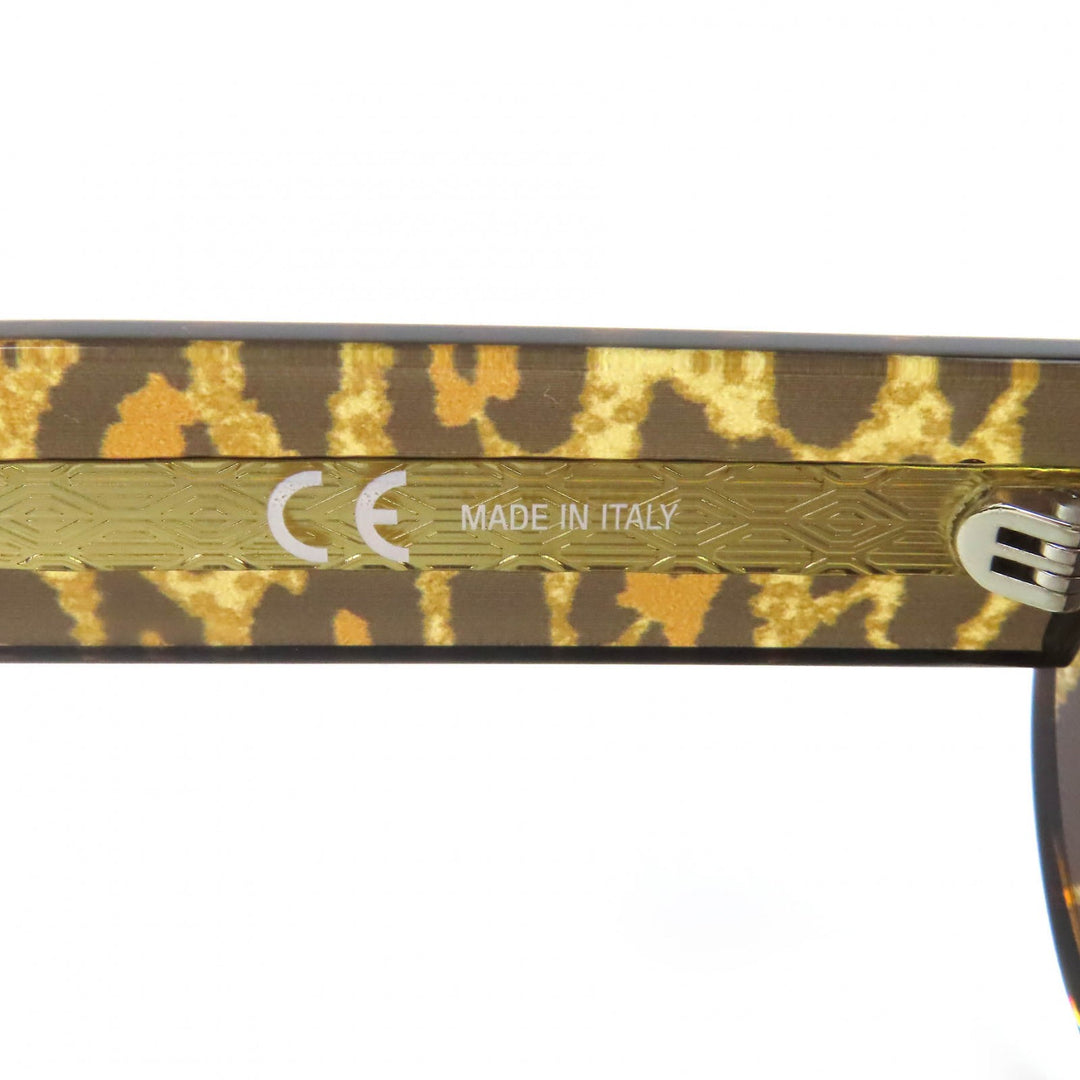 Excellent Supreme Number (N)Ine sunglasses Leopard Pattern Brown mens