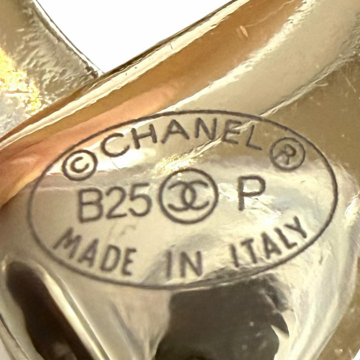 Excellent CHANEL Necklace blue Women B25P ABF163