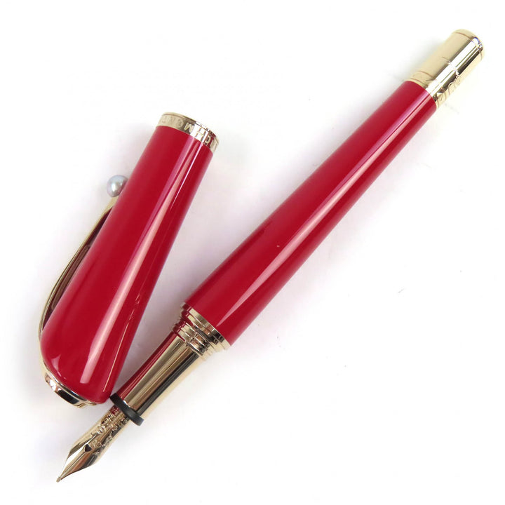 Excellent MONTBLANC fountain pen Muse Marilyn Monroe Special Edition Nib: Au585
