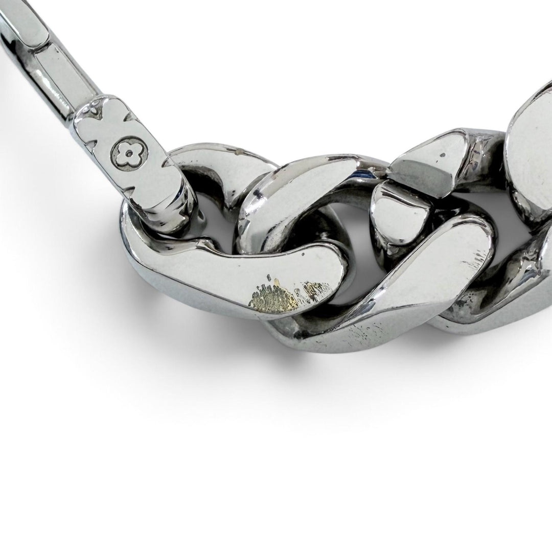 Very Good LOUIS VUITTON bracelet Bracelet LVChain Links Silver plating