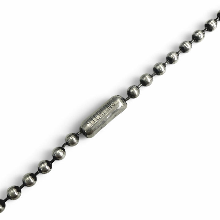 Great CHROME HEARTS Necklace 1BALL BS FLEUR 1 Ball BS Flare 20inch Silver
