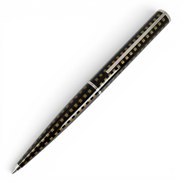 Excellent LOUIS VUITTON Ballpoint pen Jet rack Damier Twist Brown mens