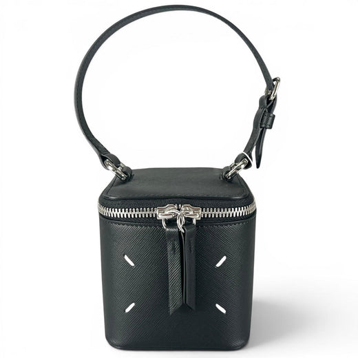 Pristine Maison Margiela Handbag Vanity bag black leather Women SA2VL0012