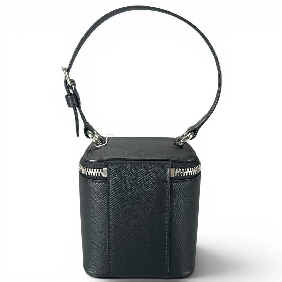 Pristine Maison Margiela Handbag Vanity bag black leather Women SA2VL0012