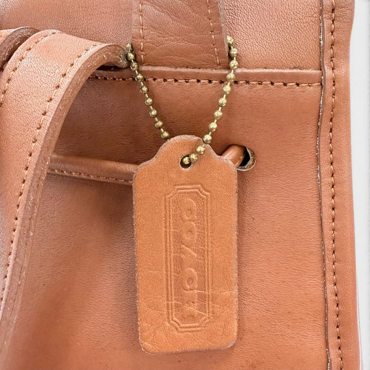 Great COACH Backpack Daypack Brown Glove leather Women