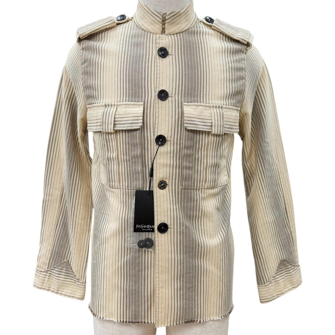 Pristine Yves Saint Laurent rive gauche Jacket Tom Ford era cotton 37