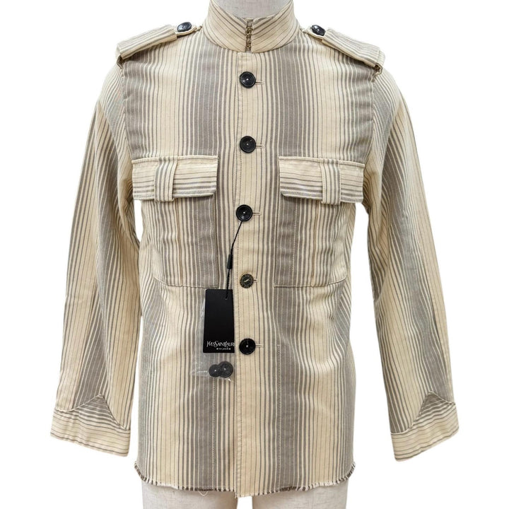 Pristine Yves Saint Laurent rive gauche Jacket Tom Ford era cotton 37