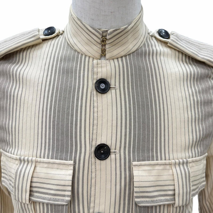 Pristine Yves Saint Laurent rive gauche Jacket Tom Ford era cotton 37