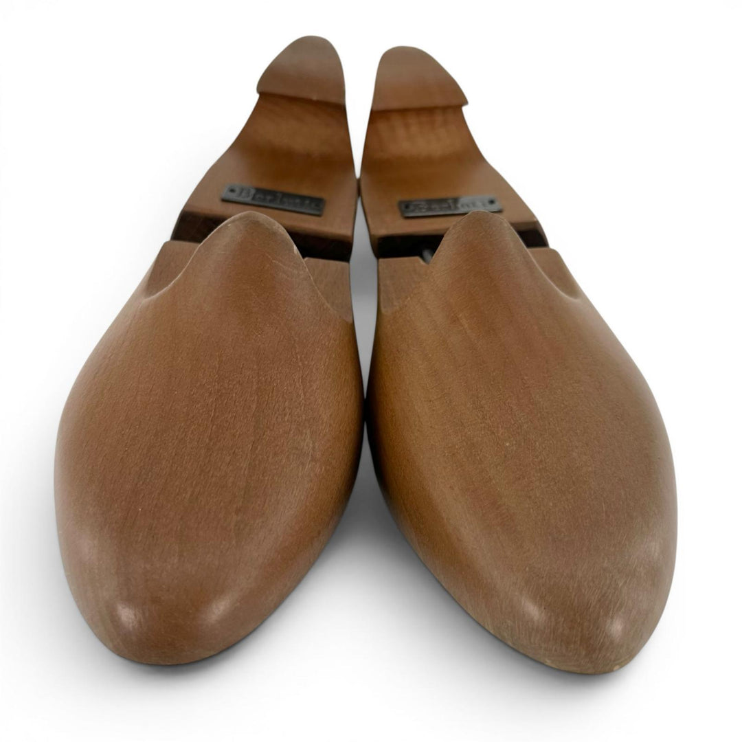 Discounted Great BERLUTI Shoe tree Logo-engraved shoe trees Brown wooden mens 7