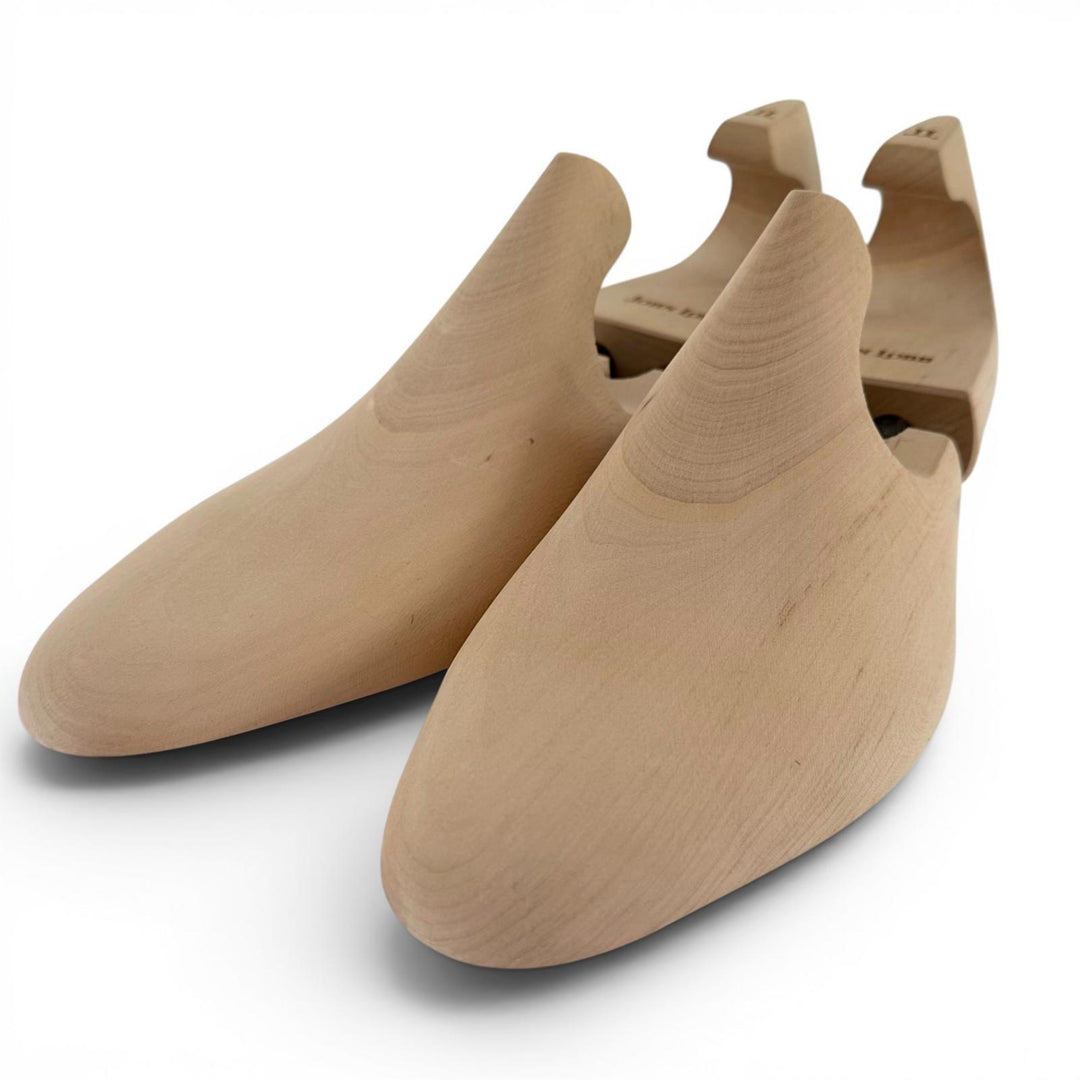 Discounted Excellent John Lobb Shoe tree Logo-engraved shoe trees natural wooden mens