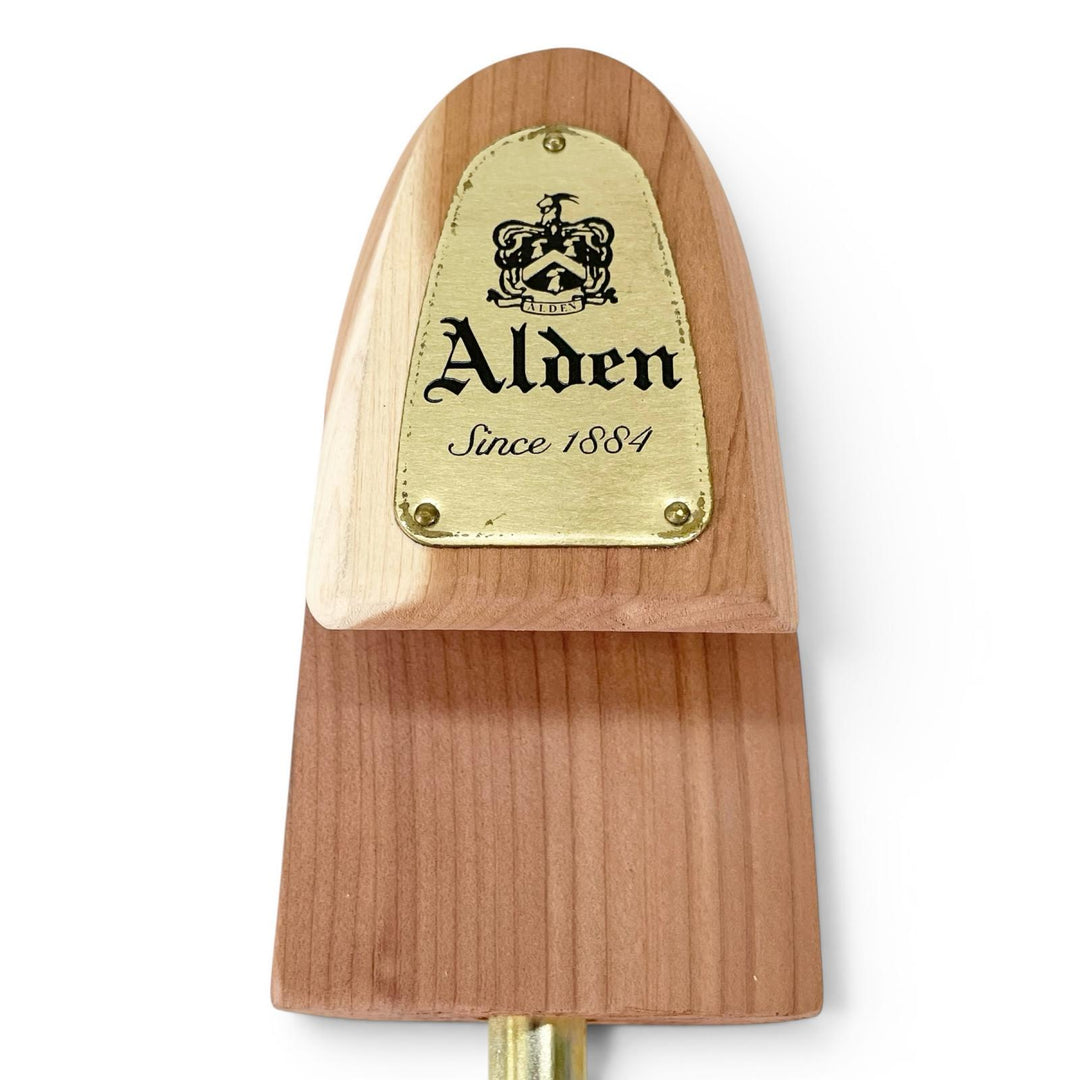 Discounted Excellent ALDEN Shoe tree Shoe trees with logo natural wooden mens S