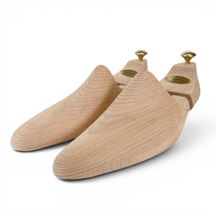 Discounted Excellent EDWARD GREEN Shoe tree Shoe trees with logo natural wooden mens