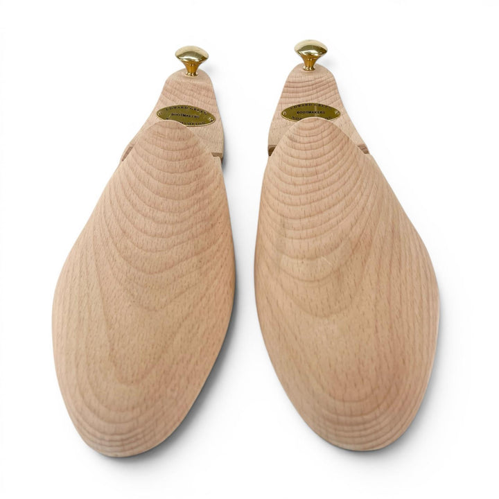 Discounted Excellent EDWARD GREEN Shoe tree Shoe trees with logo natural wooden mens